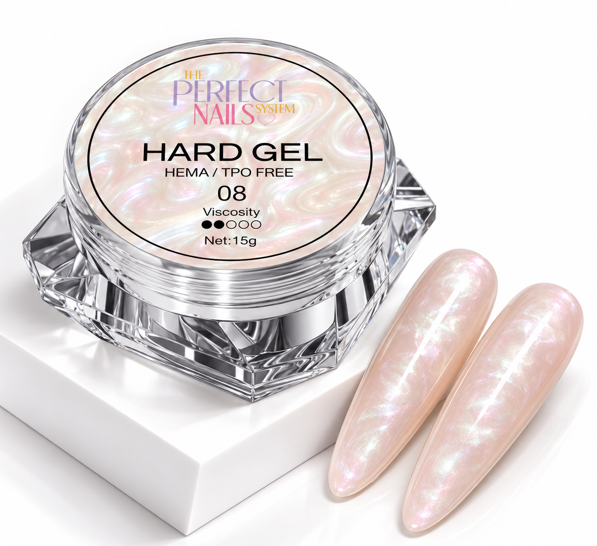 Hard Gel Pearl #8