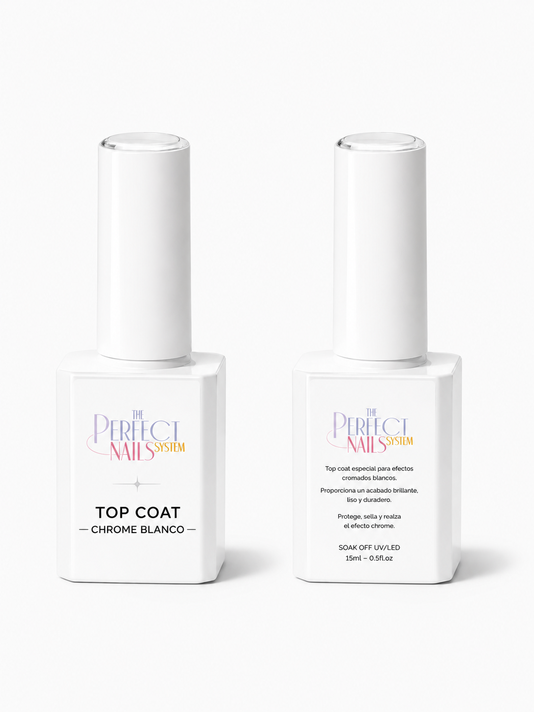 Top Coat Chrome Blanco