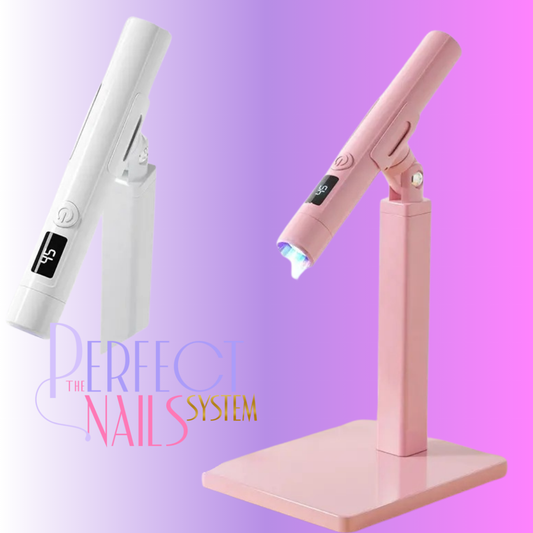 Lampara UV con stand Gel tip